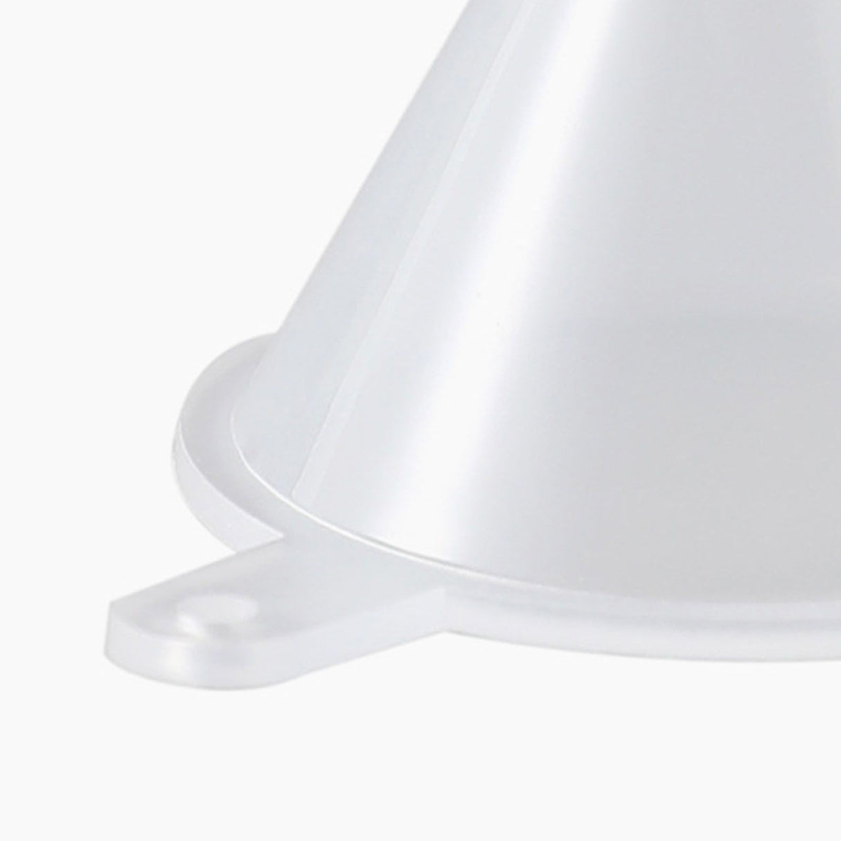 Mini Funnel Clear Wide Mouth Plastic Multi Purpose Dishwasher Safe Small Funnel for Lab Bottle Perfume Spice Powder