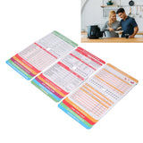 3 Pack Pot Sheets Magnet Set Fryer Pressure Cooker Keto Food Perfect Temperature Cooking Time Guide for Meat Beef Pork Vegetable Kitchen Gadgets