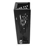 Can Cooler Holder with Bottle Opener Wall Mounted Can Cooler Holders 2 in 1 Metal Can Cooler Dispenser A - Top-Down View