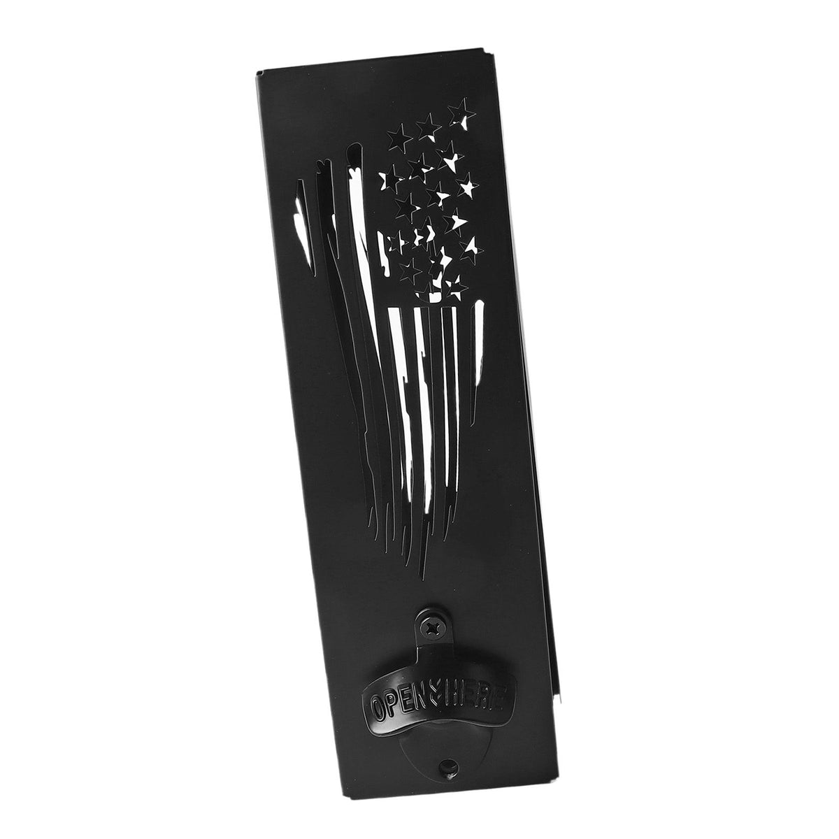 Can Cooler Holder with Bottle Opener Wall Mounted Can Cooler Holders 2 in 1 Metal Can Cooler Dispenser A