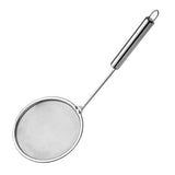 Skimmer Spoon Fat Strainer Stainless Steel Fine Mesh Long Handle Hot Pot Skimmer for Grease Foam Kitchen L