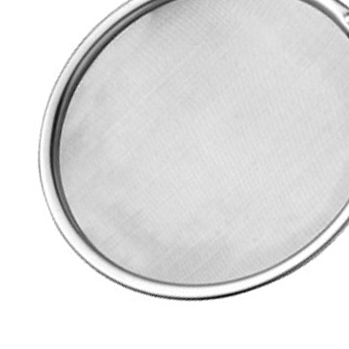 Skimmer Spoon Fat Strainer Stainless Steel Fine Mesh Long Handle Hot Pot Skimmer for Grease Foam Kitchen L