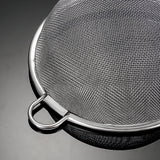 Fine Mesh Skimmer Spoon Stainless Steel Fine Mesh Food Strainer Kitchen Frying Tool for Oil Filter Skimming Grease Foam Small