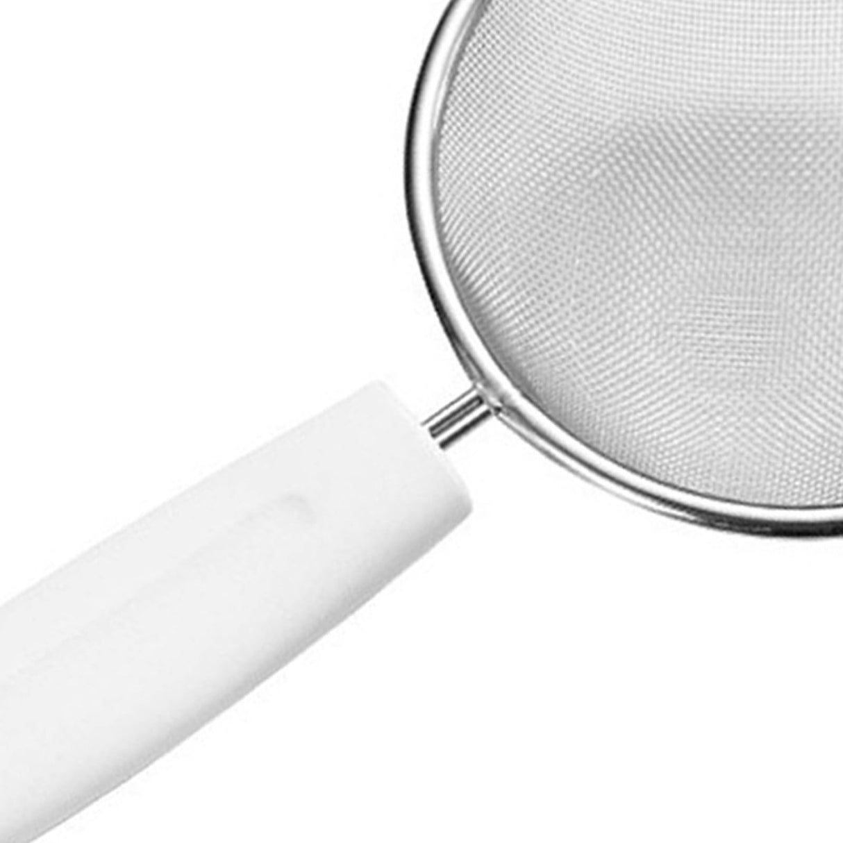 Fine Mesh Skimmer Spoon Stainless Steel Fine Mesh Food Strainer Kitchen Frying Tool for Oil Filter Skimming Grease Foam Small