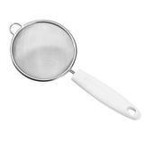 Fine Mesh Skimmer Spoon Stainless Steel Fine Mesh Food Strainer Kitchen Frying Tool for Oil Filter Skimming Grease Foam Small - Extra Image