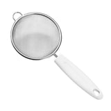 Fine Mesh Skimmer Spoon Stainless Steel Fine Mesh Food Strainer Kitchen Frying Tool for Oil Filter Skimming Grease Foam Small - Extra Image