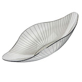 Transparent Grey Fruit Plate Large Plastic Serving Bowl Hand Made Candy Snack Bowl for Living Room Restaurant Party