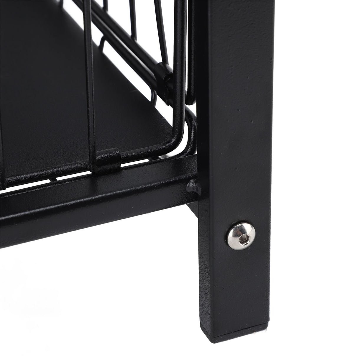 Under Sink Organizer Iron 2 Tier Pull Out Spice Rack Countertop Storage Shelf for Kitchen Bathroom Cabinet