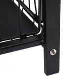 Under Sink Organizer Iron 2 Tier Pull Out Spice Rack Countertop Storage Shelf for Kitchen Bathroom Cabinet