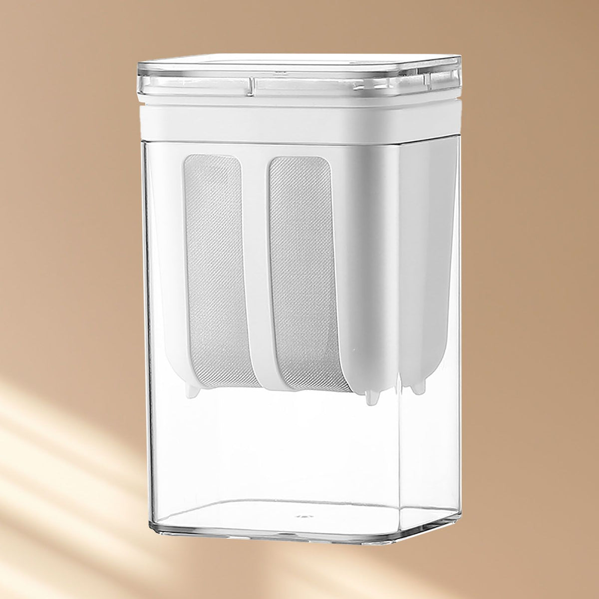Yogurt Strainer 1100ml Stainless Steel 80 Mesh Fine Hole See Through Easy Operation Whey Separator for Home Kitchen