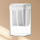 Yogurt Strainer 1100ml Stainless Steel 80 Mesh Fine Hole See Through Easy Operation Whey Separator for Home Kitchen