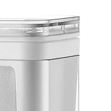 Yogurt Strainer 1100ml Stainless Steel 80 Mesh Fine Hole See Through Easy Operation Whey Separator for Home Kitchen