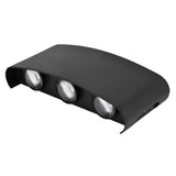 LED Wall Light Waterproof Decorative Background Wall Light Indoor and Outdoor 6W Warm White Light Wall Light 85‑265V