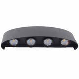LED Wall Light 8W Waterproof Decorating Lighting Lamps for Living Room Bedroom 85‑265V - Front View