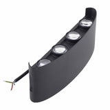 LED Wall Light 8W Waterproof Decorating Lighting Lamps for Living Room Bedroom 85‑265V - Rear View