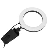 6in Adjustable Conference Video Fill Light USB Powered Fill Light Lamp for Media Meeting - Top-Down View