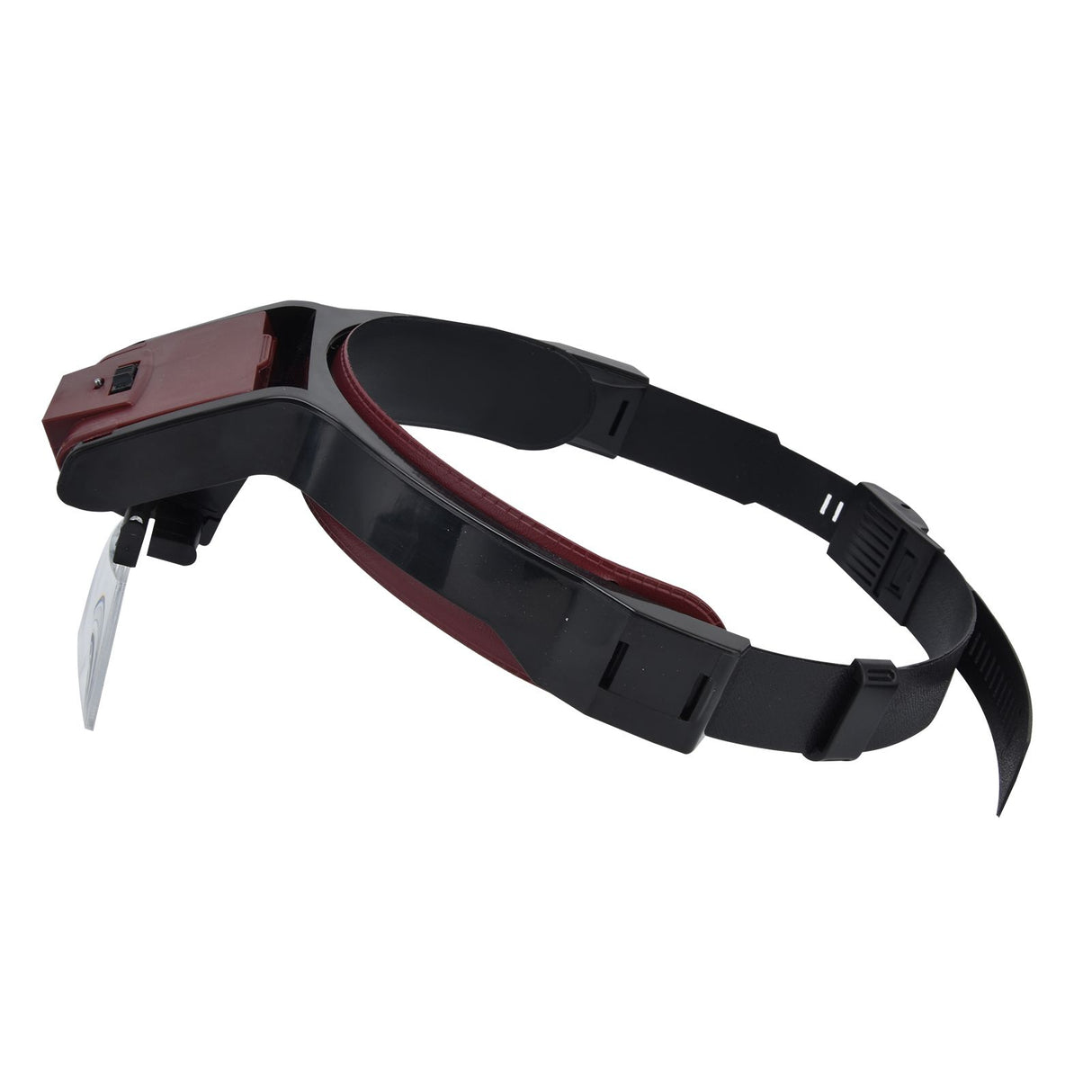 LED Head-mounted Jewelry Magnifying Glass Four Groups of Lenses Head-mounted Magnifier for Reading Painting Repairing Appreciating Jewelry