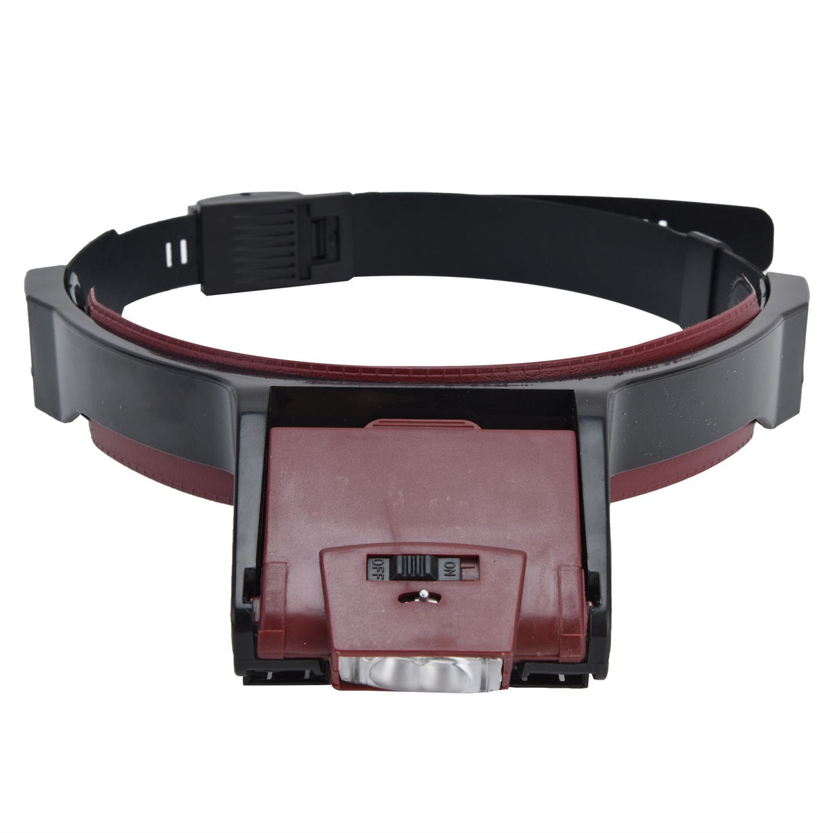 LED Head-mounted Jewelry Magnifying Glass Four Groups of Lenses Head-mounted Magnifier for Reading Painting Repairing Appreciating Jewelry