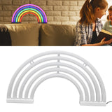 LED Neon Sign Lamp Colorful Wall Hanging Neon Night Light for Bedroom Kids Room Birthday Party - Extra Image