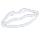 LED Neon Light Lip Shape USB Or Battery Powered Decoration Night Light for Bedroom Bar Festival