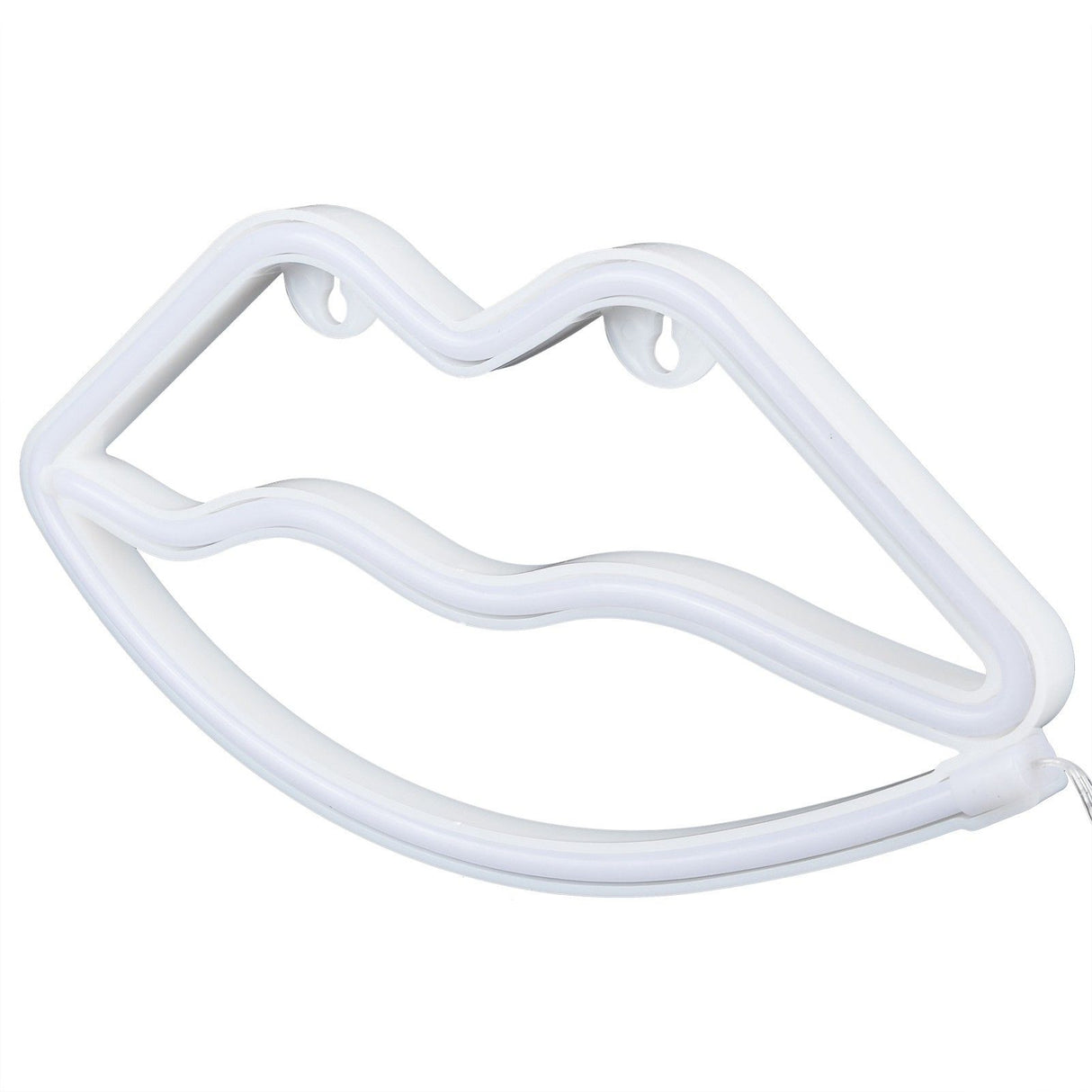 LED Neon Light Lip Shape USB Or Battery Powered Decoration Night Light for Bedroom Bar Festival