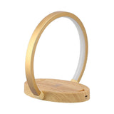LED Wireless Charger Lamp with 3 Lighting Mode Eye‑Caring Reading Light for Bedroom HomeOval Style