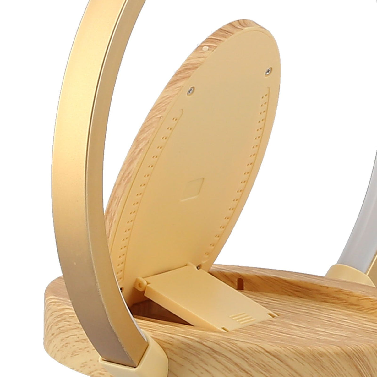 LED Wireless Charger Lamp with 3 Lighting Mode Eye‑Caring Reading Light for Bedroom HomeOval Style