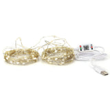 20m / 65.6ft 200LED String Light Phone APP Bluetooth Control Music Sync Colorful Rope Lamp USB Powered