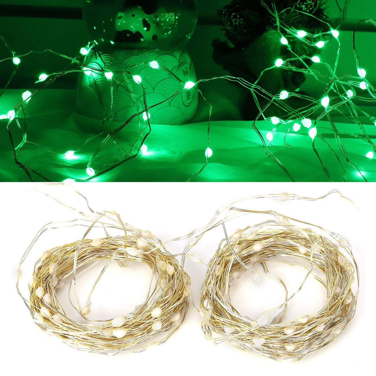 20m / 65.6ft 200LED String Light Phone APP Bluetooth Control Music Sync Colorful Rope Lamp USB Powered