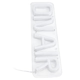 LED Neon Lights Personalized Letters Neon Wall Hanging Night Lights for Shop and Restaurant Decoration - 45-Degree Angle