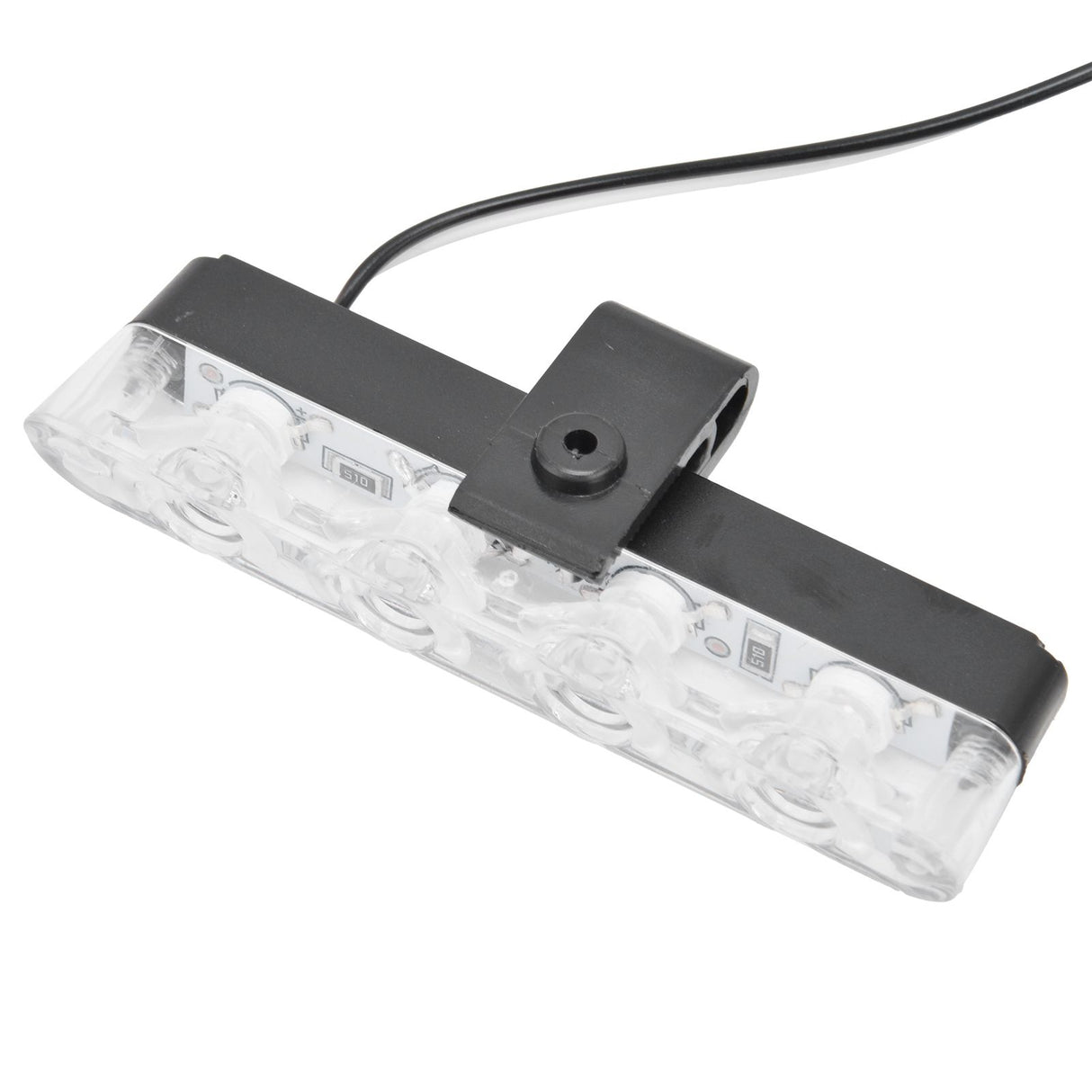 LED Red Blue Emergency Strobe Light 4x4LED Sync Flash Warning Lights 12V with Remote Control