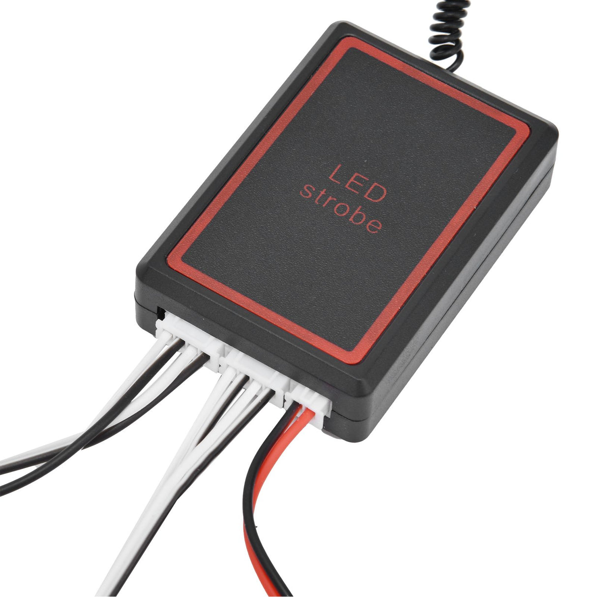 LED Red Blue Emergency Strobe Light 4x4LED Sync Flash Warning Lights 12V with Remote Control
