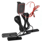 Car 4x6LED Sync Red Blue Strobe Flash Light LED Emergency Warning Lamp 12V with Remote Control - Extra Image