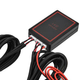 Car 4x6LED Sync Red Blue Strobe Flash Light LED Emergency Warning Lamp 12V with Remote Control