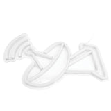 Neon Lights AS PVC Signal Tower Shaped USB Power Supply Low Energy Consumption Led Neon Sign - Rear View