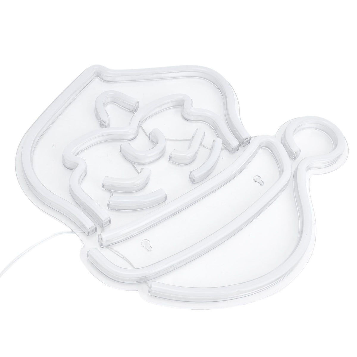 LED Neon Light Santa Claus Sign Lamp Art Wall Decoration Light for Bedroom Party Birthday Bar Club