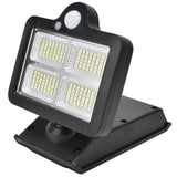 Solar Body Induction Wall Light IP65 Waterproof 160LED Remote Control Street Light for Outdoor - Front View