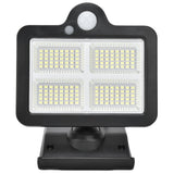 Solar Body Induction Wall Light IP65 Waterproof 160LED Remote Control Street Light for Outdoor