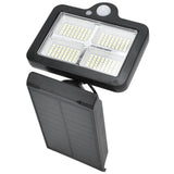 Solar Body Induction Wall Light IP65 Waterproof 160LED Remote Control Street Light for Outdoor