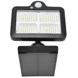 Solar Body Induction Wall Light IP65 Waterproof 160LED Remote Control Street Light for Outdoor