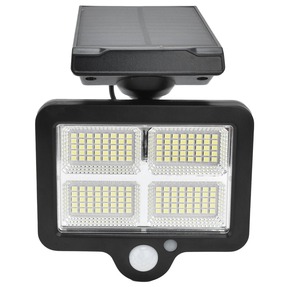 Solar Body Induction Wall Light IP65 Waterproof 160LED Remote Control Street Light for Outdoor