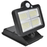 Solar Body Induction Wall Light IP65 Waterproof 160LED Remote Control Street Light for Outdoor