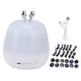 LED Light Projector Gift 3‑Color 360° Rotatable Star Light with Film for Children for Home Party