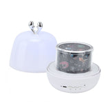 LED Light Projector Gift 3‑Color 360° Rotatable Star Light with Film for Children for Home Party