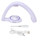 Rainbow Projection Lamp Colorful ColorChanging USB Power Supply Projector Light for Home Bedroom