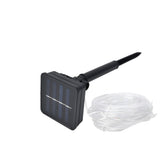 Solar String Light 8 Modes Environmental Protection Waterproof Outdoor Decorations for Garden Ornaments - Low Angle