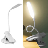 Intelligent Eye Caring Desk Lamp Folding Night Reading Lamp USB Powered Clip Desk Lamp Dorm Light