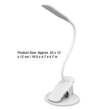 Intelligent Eye Caring Desk Lamp Folding Night Reading Lamp USB Powered Clip Desk Lamp Dorm Light