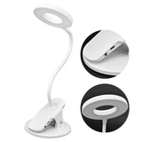 Intelligent Table Lamp Folding Reading Lamp USB Charging Book Light Clip Desk Lamp