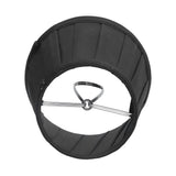 3PCS Cloth Lampshade E14 Clip On Fabric Lamp Cover for Chandelier Wall Lamp Office Home Decor(Black )